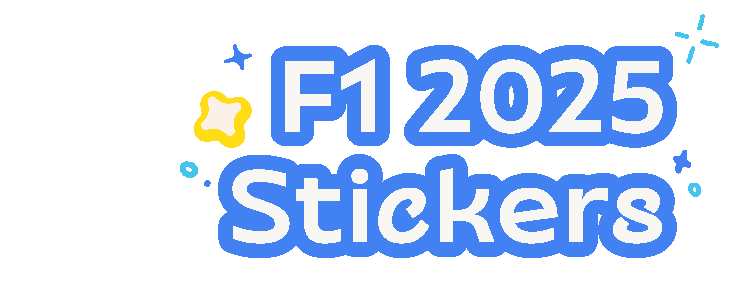 F1 2025 Stickers Title